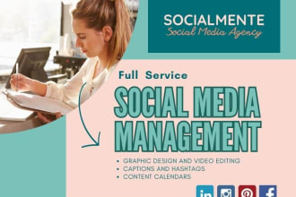 create and schedule posts on social media