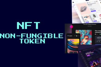 develop nft marketplace, nft landing pages, minting engine, nft website