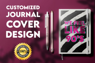 design journal, planner cover, KDP notebook cover, book cover