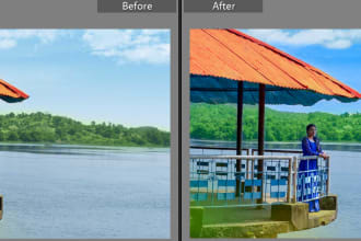 editing wedding photo in lightroom