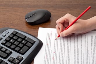 professionally edit and proofread your documents