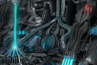 do sculpting and modeling for concept art