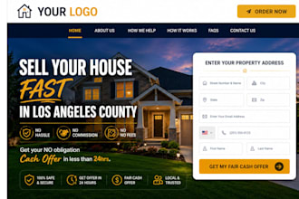 build your real estate investor wholesale and lead generation website website