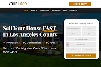 build your real estate investor and lead generation website