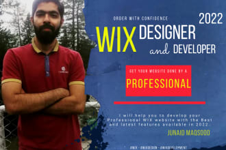 create wix website design,redesign wix website