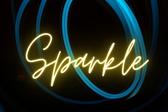 do very thrilling and unique typography