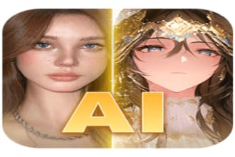 turn your picture into 3d cartoon or classic cartoon, comic or into anime style