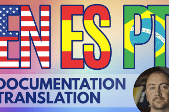 translate english spanish portuguese documentation for immigration