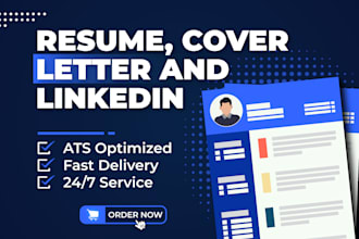 deliver professional resume and CV writing service