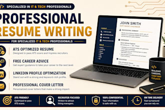 deliver ats resume writing and linkedin optimization