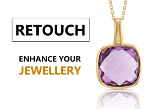 retouch a beautiful jewelry for your business