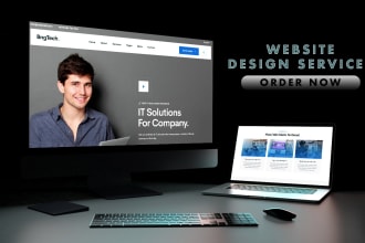 design business wordpress website, development as web developer