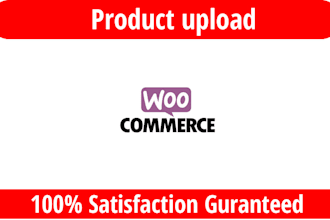 upload product or add products to woocommerce