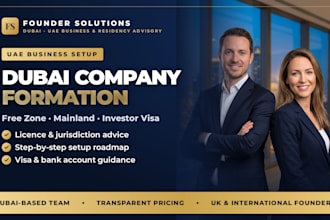 be your uae company formation consultant for dubai business setup and visa