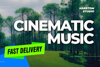 compose epic cinematic and orchestral music for your project