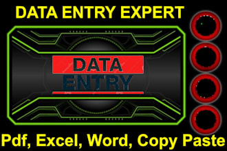 data entry and product listing specialist