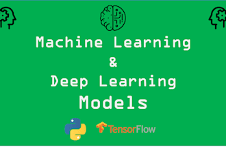 train machine learning and deep learning models in python