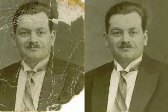 restore your old photos like new ones