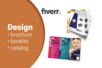 design a bright and informative brochure or booklet