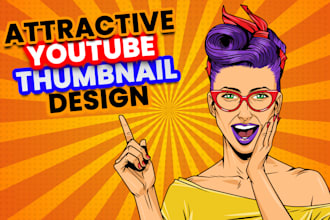 design attractive social media thumbnail in 5 hours