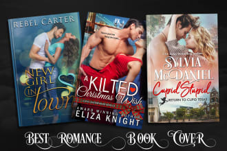 design high quality romance and  ebook cover