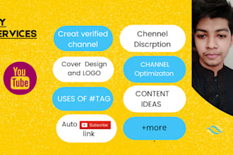 be management your youtube channel and content creator