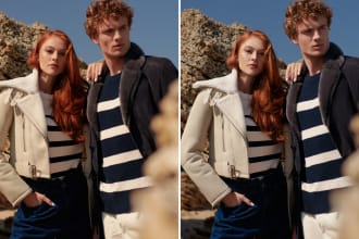 do business class fashion, beauty photo retouching