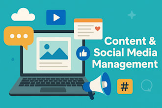 do content management for 30 days