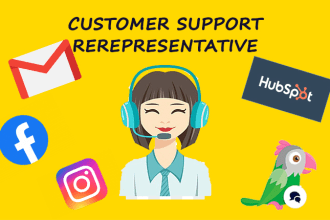 be your customer support agent, live chat, social media, email
