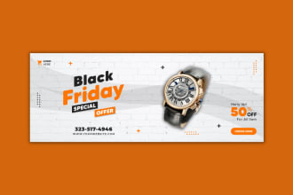 create a facebook cover photo banner design