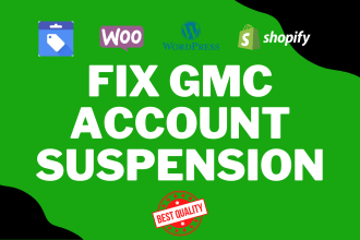 fix google merchant center suspension