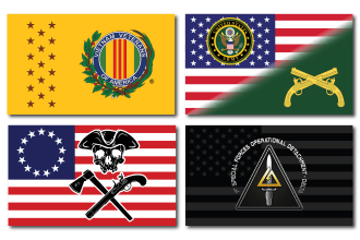 do custom flag, patriot flag and convert to vector flag design