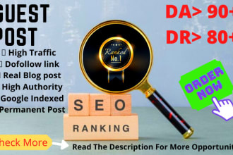 provide high da90 general guest post with dofollow backlink