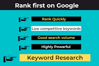 do keyword research for amazon affiliate websites