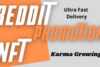 excute viral reddit promotion and nft marketing