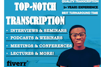 do sterling transcription and transcribe any audio or video file