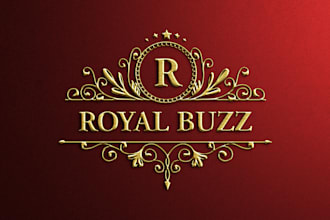 design modern emblem, royal, and family crest logo