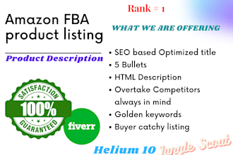 write selling amazon product listing, amazon product listing optimization