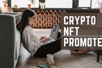 NFT推广加密比特币和网站