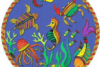 draw beautiful artwork for children