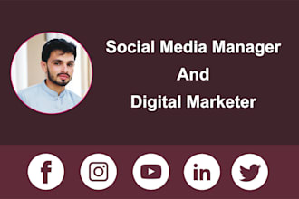 be your social media manager