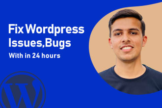 fix wordpress issues bug critical error, elementor pro, divi website expert help