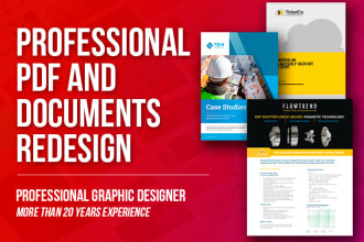 design PDF documents, templates, lead magnets