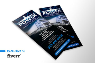 do professional dispatch and logistics trucks rack card