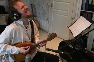 play celtic mandolin, banjo or bouzouki on your track