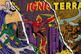 draw great vintage illustrations, retro comic art