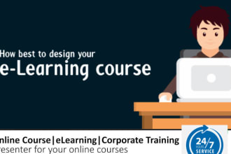 write online course content for any subject