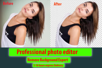 perform silhouette photo edit on up to 5 images