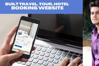 build your travel tour and hotel booking website