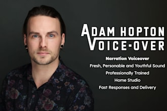 record professional, high quality UK male voiceover for you
